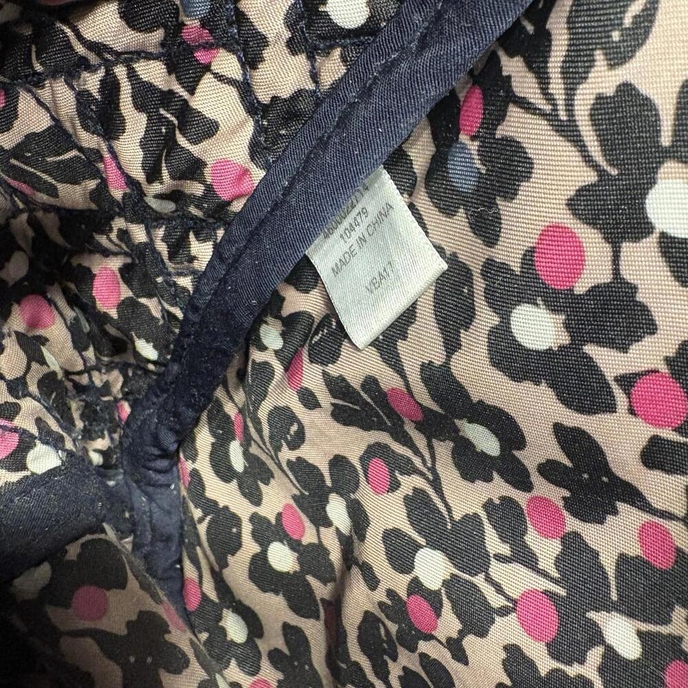 Vera Bradley Iconic Campus Backpack – Classic Navy - Picture 9 of 14